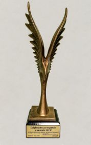 Podziekowanie od AMS - statuetka